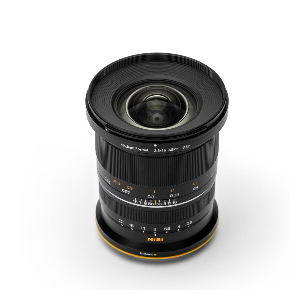 NiSi 16mm f/2.8 ASPH Ultra-Wide Medium Format Lens (Fujifilm G-Mount)