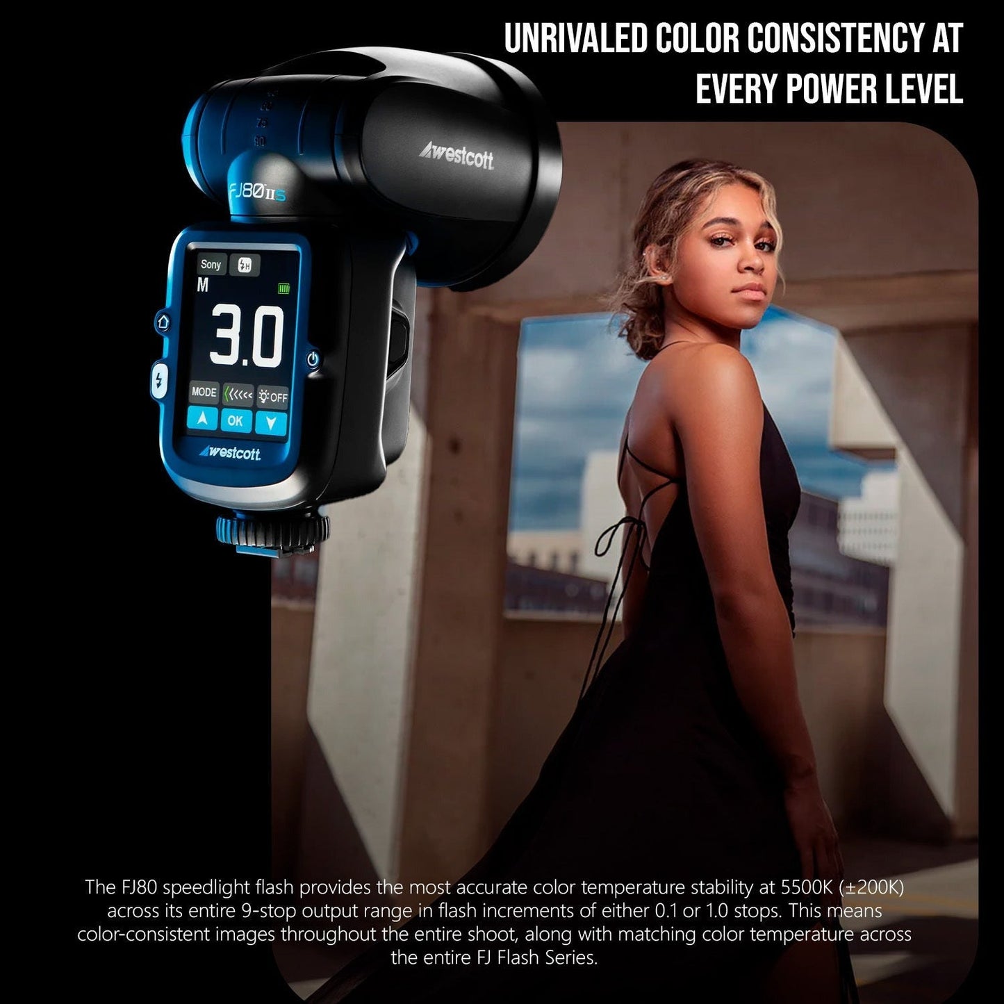 Westcott FJ80 II S Touchscreen 80Ws Speedlight with Westcott FJ-X3 S Wireless Flash Trigger Bundle