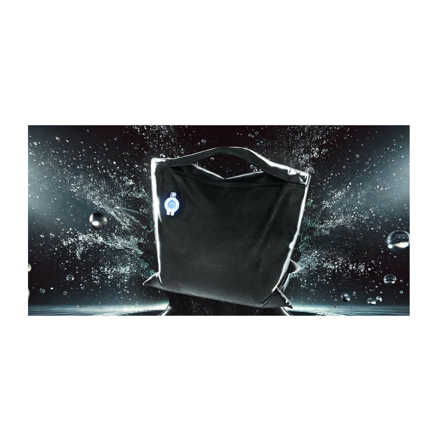 E-Image Empty Saddle Water Bag (22 lb, Black)