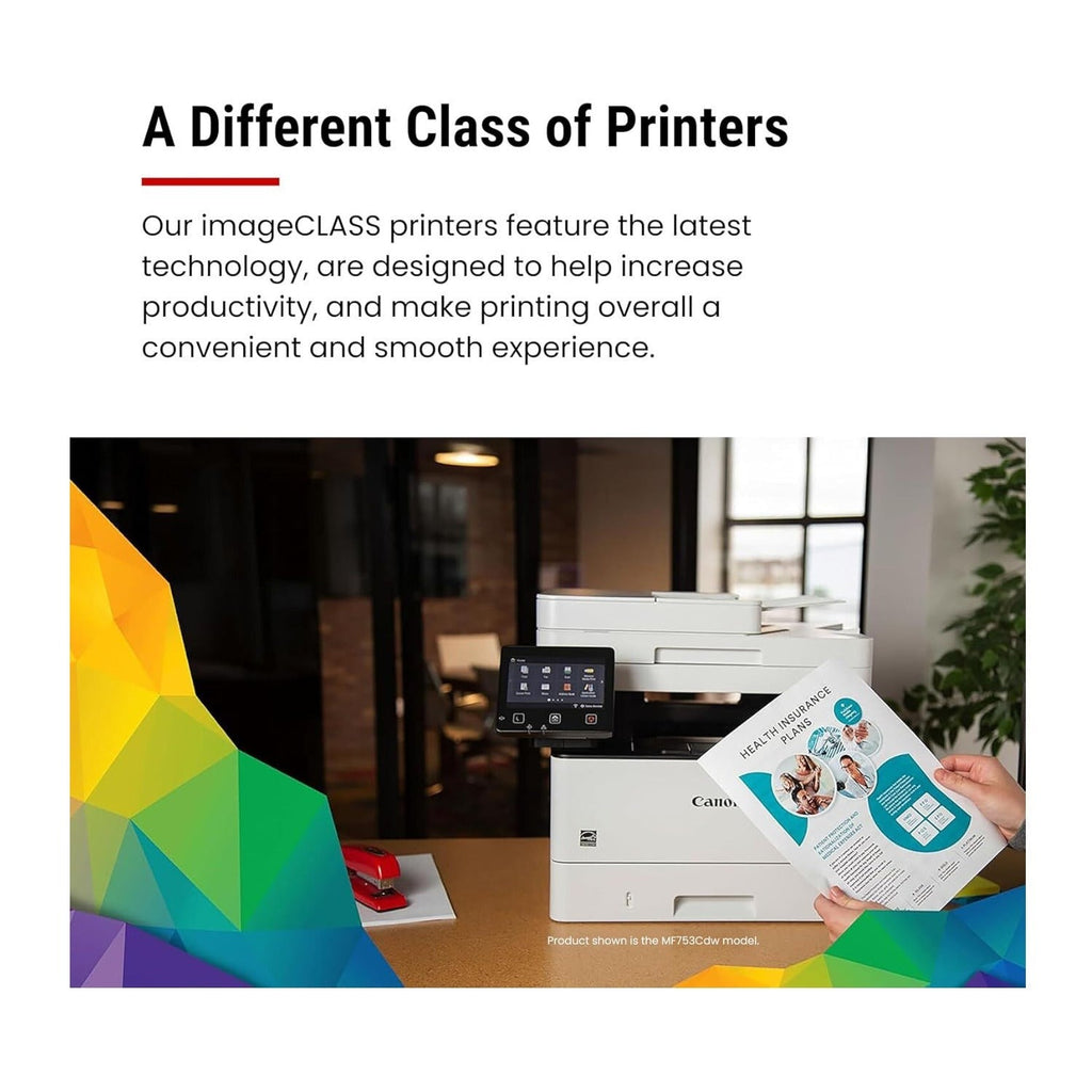 Canon imageCLASS MF665Cdw Color Laser Printer with Wireless Duplex 26ppm (White)