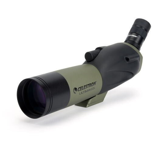Celestron Ultima 65mm Spotting Scope and TrailSeeker Tripod and Smartphone Adapter Bundle