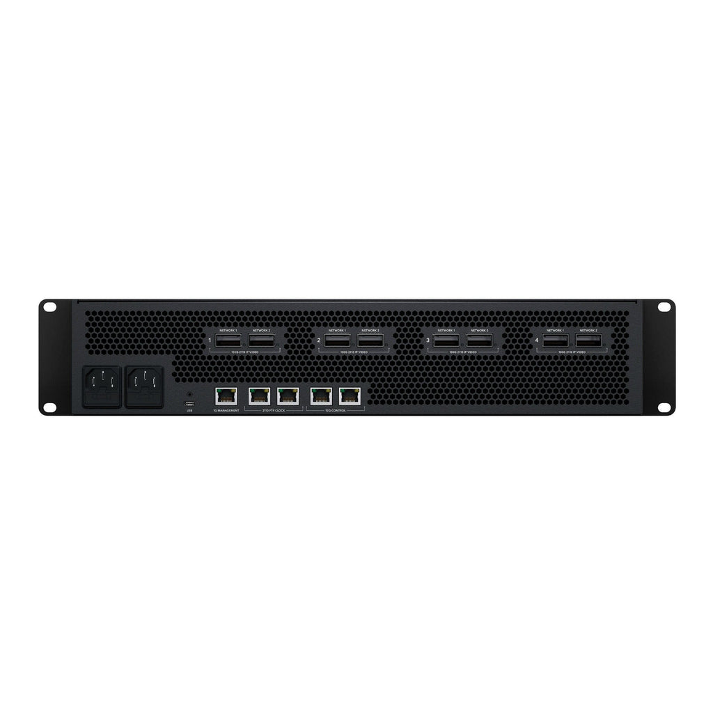 Blackmagic ATEM 4 M/E Constellation IP Switcher with 32 Inputs and 100G SMPTE 2110 Live Prod (Black)