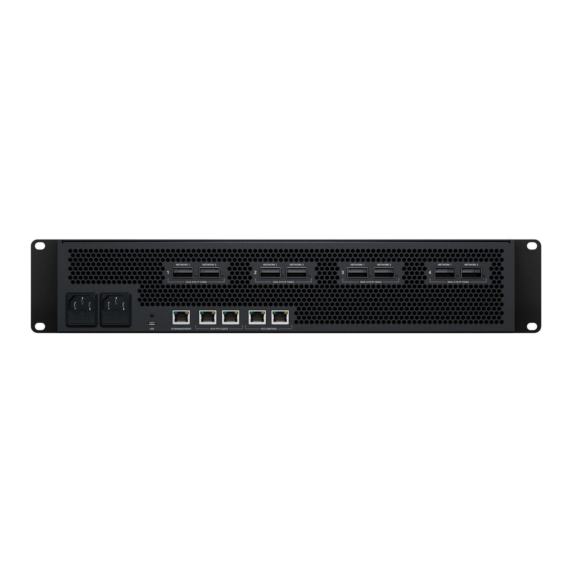 Blackmagic ATEM 4 M/E Constellation IP Switcher with 32 Inputs and 100G SMPTE 2110 Live Prod (Black)