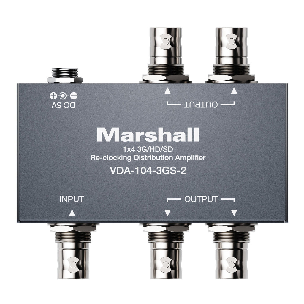 Marshall Electronics VDA-104-3GS-2 1x4 3G/HD/SD-SDI Distribution Amplifier