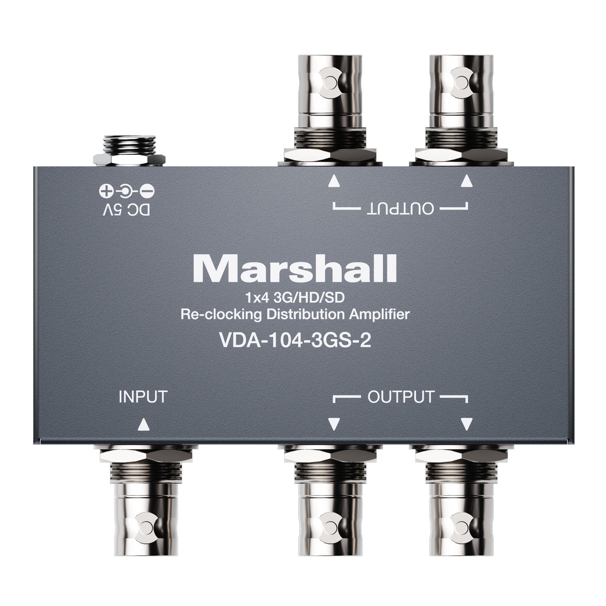 Marshall Electronics VDA-104-3GS-2 1x4 3G/HD/SD-SDI Distribution Amplifier