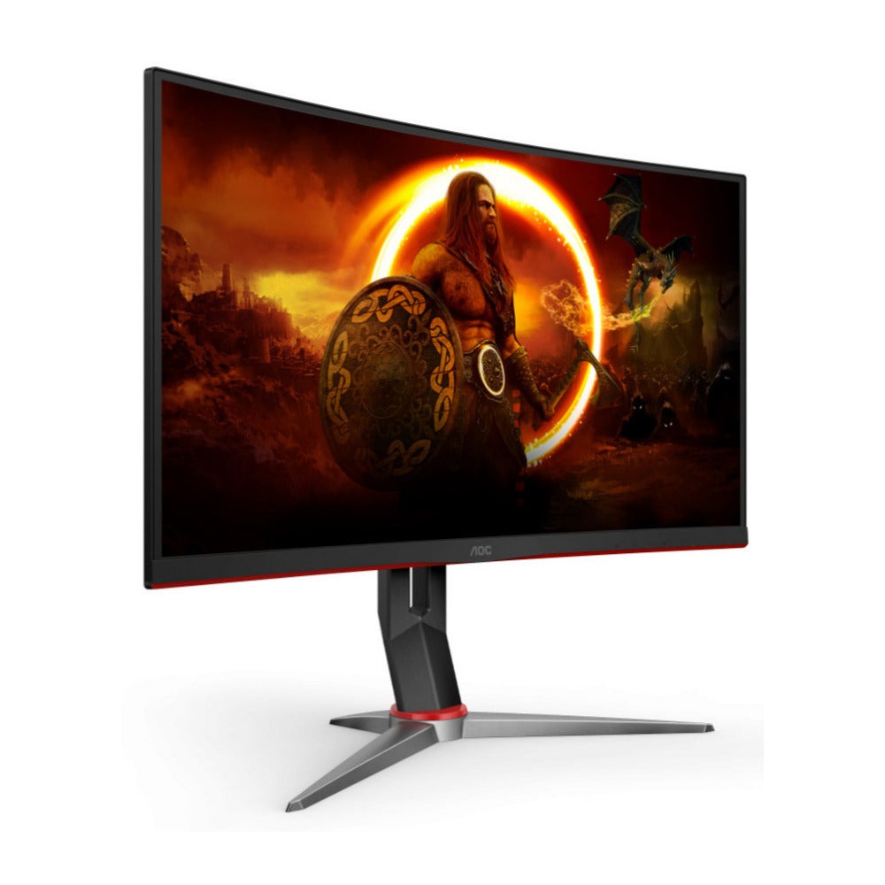 AOC C32G2 31.5" Curved Gaming Monitor, Full HD, 165Hz, 1ms, FreeSync (Certified Refurbished)