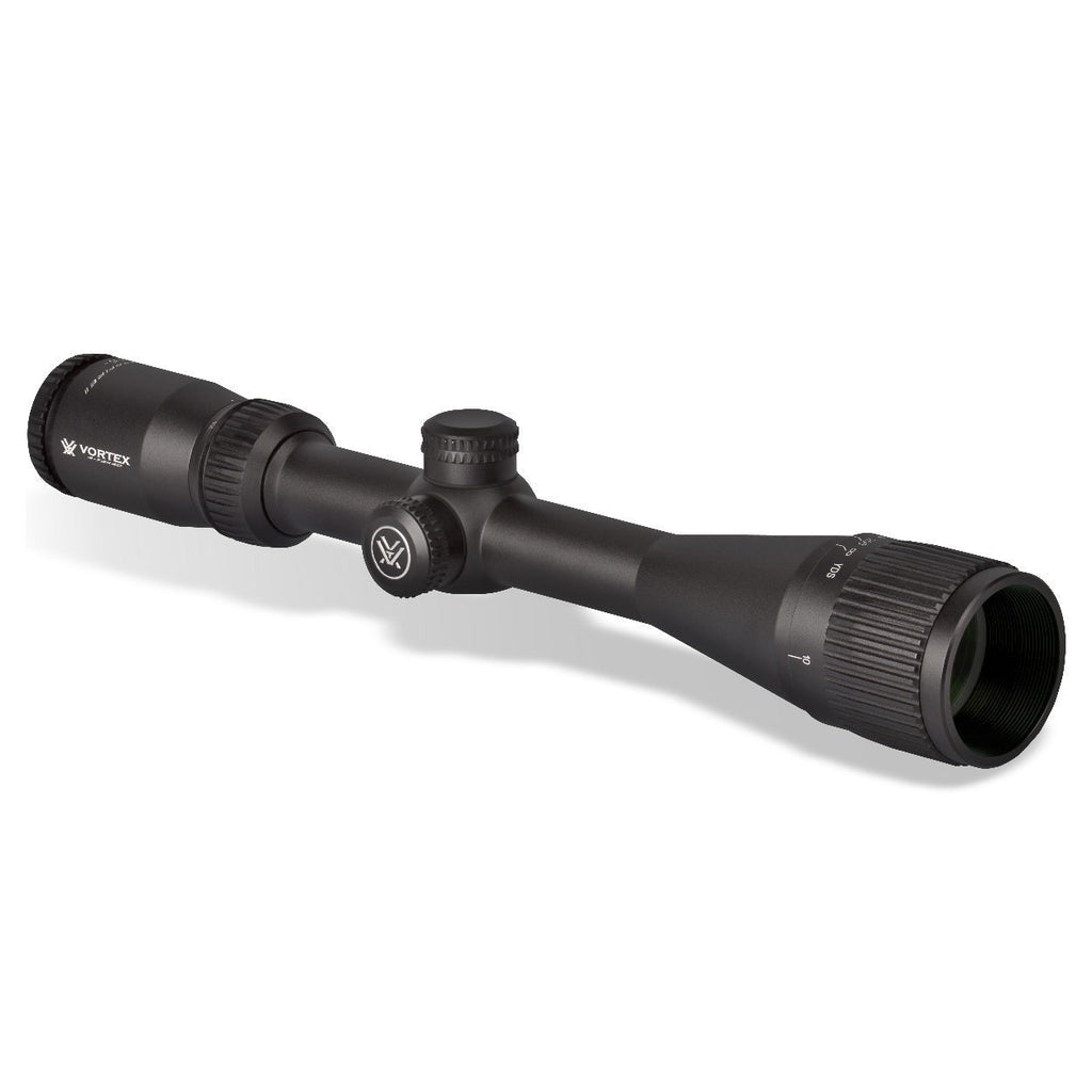 Vortex Crossfire II 4-12x40 AO Riflescope with 1-inch Scope Rings and Hat