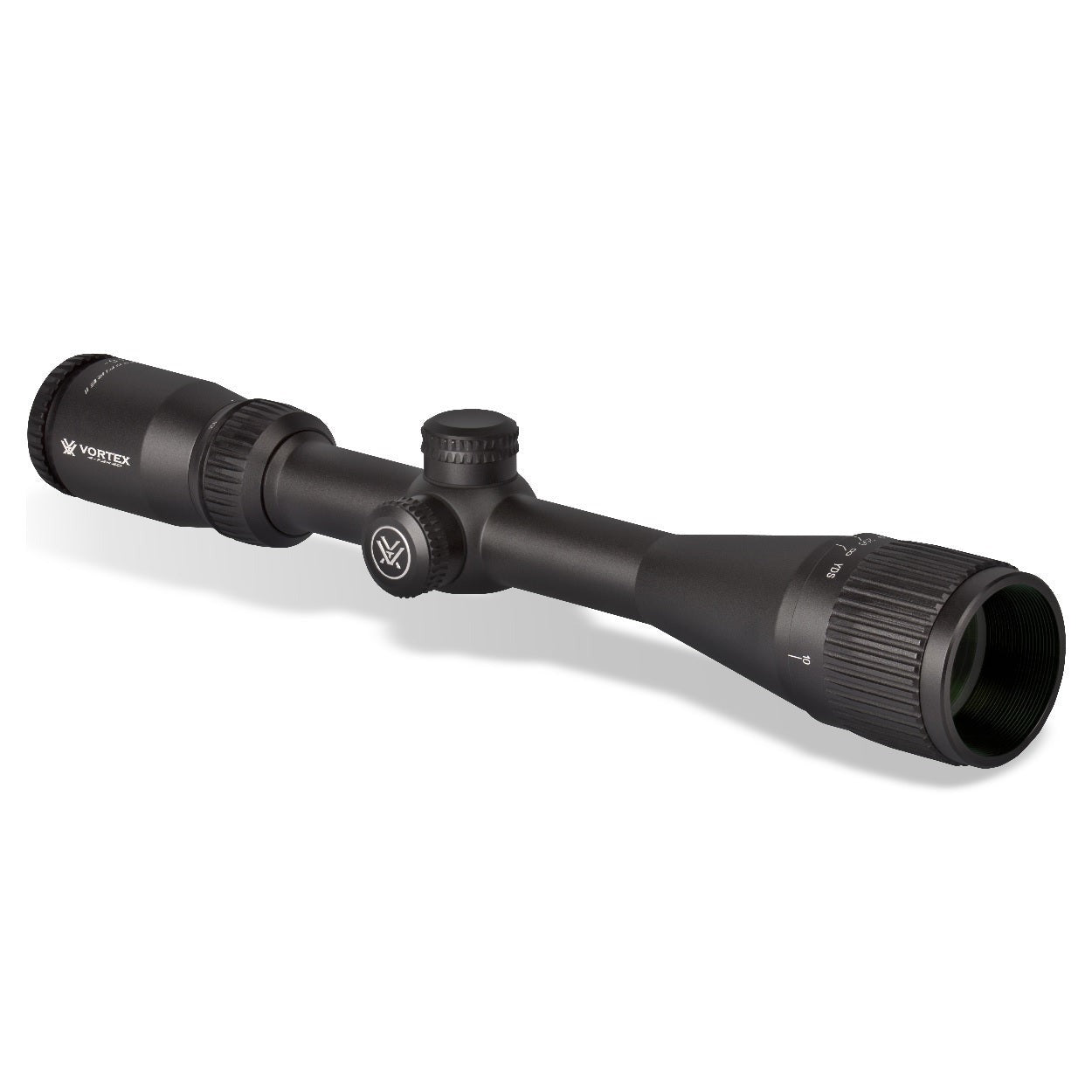 Vortex Crossfire II 4-12x40 AO Riflescope with 1-inch Scope Rings and Hat