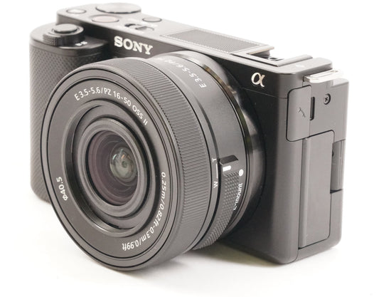 Sony ZV-E10 Mirrorless Camera with E PZ 16-50mm F3.5-5.6 OSS II Lens (Black) (Open Box)