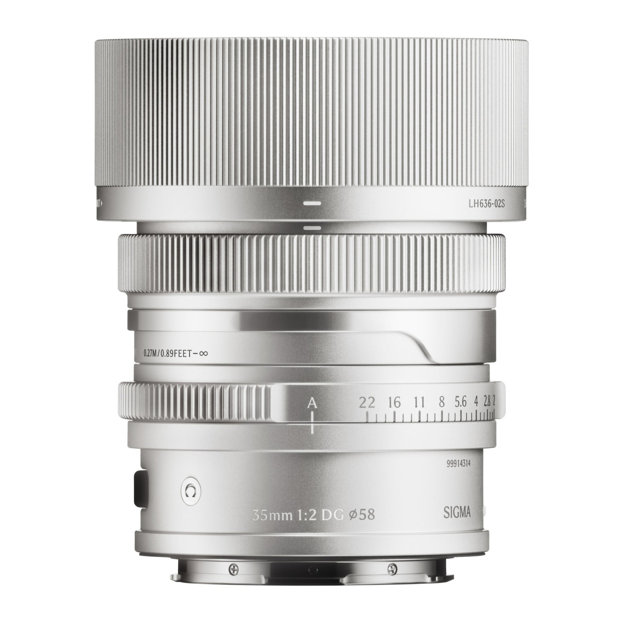 Sigma 35mm F2 DG Silver Contemporary Lens for L Mount Bundle