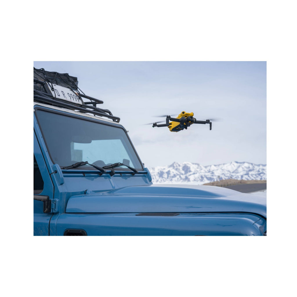 SKYROVER X1 48MP 4K Fly More Combo Drone (Yellow) Bundle with Hard Case and Accessories