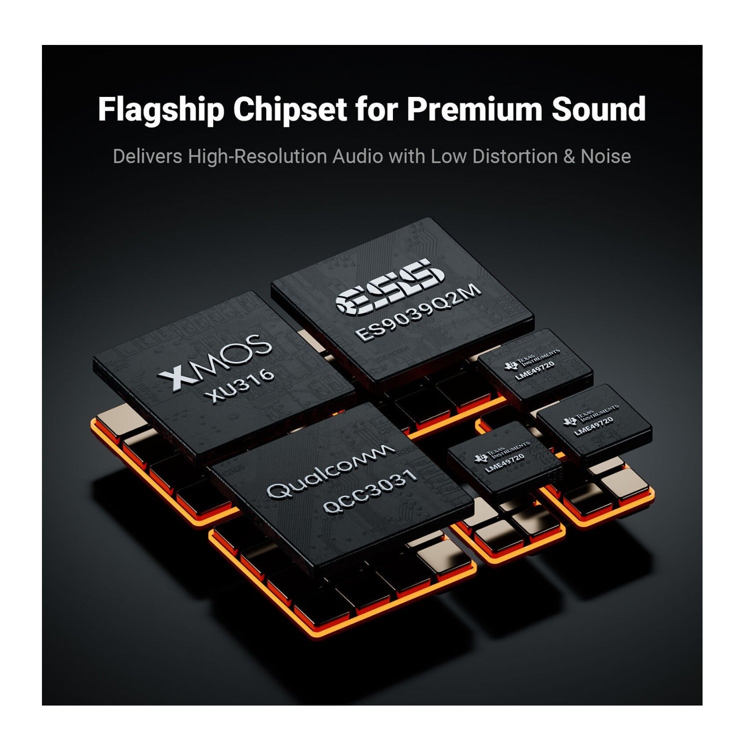 Fosi Audio ZD3 Fully Balanced Digital Desktop DAC Preamplifier