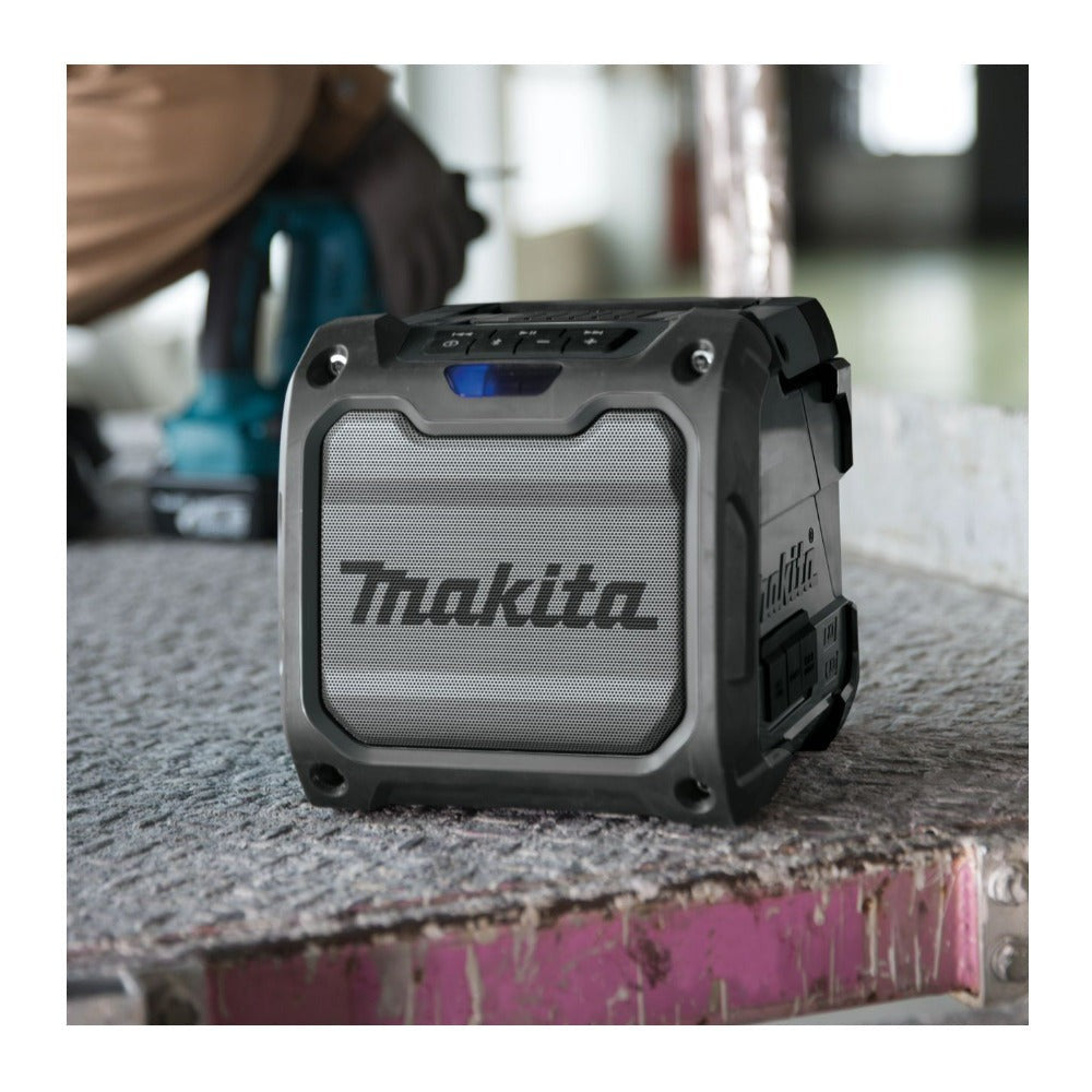 Makita XRM08B 18V LXT or 12V Max CXT Li Ion Cordless Bluetooth Job Site Speaker