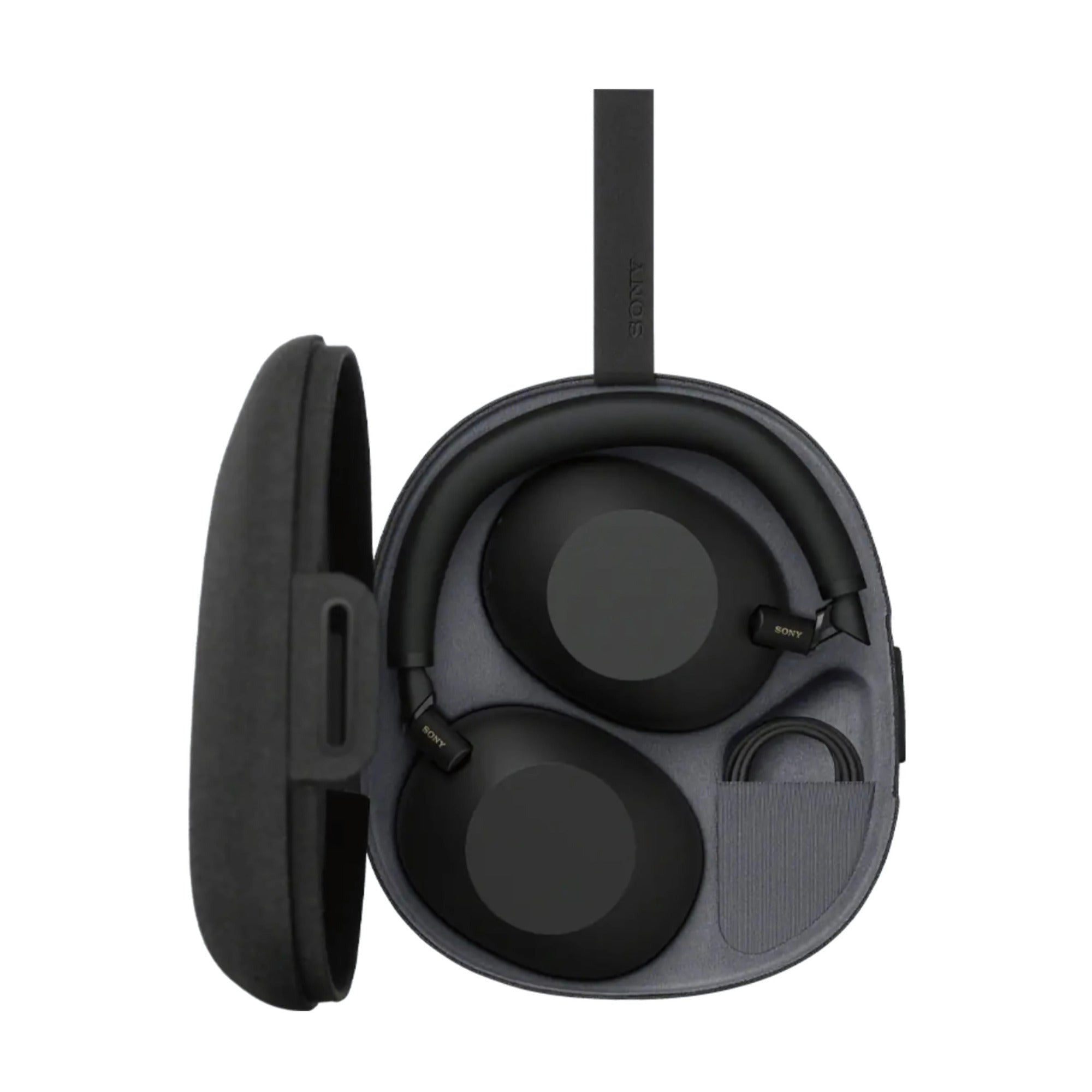 Sony WH-1000XM6 Wireless Noise-Canceling Headphones, QN3 Processor with Accessories Bundle (Black)