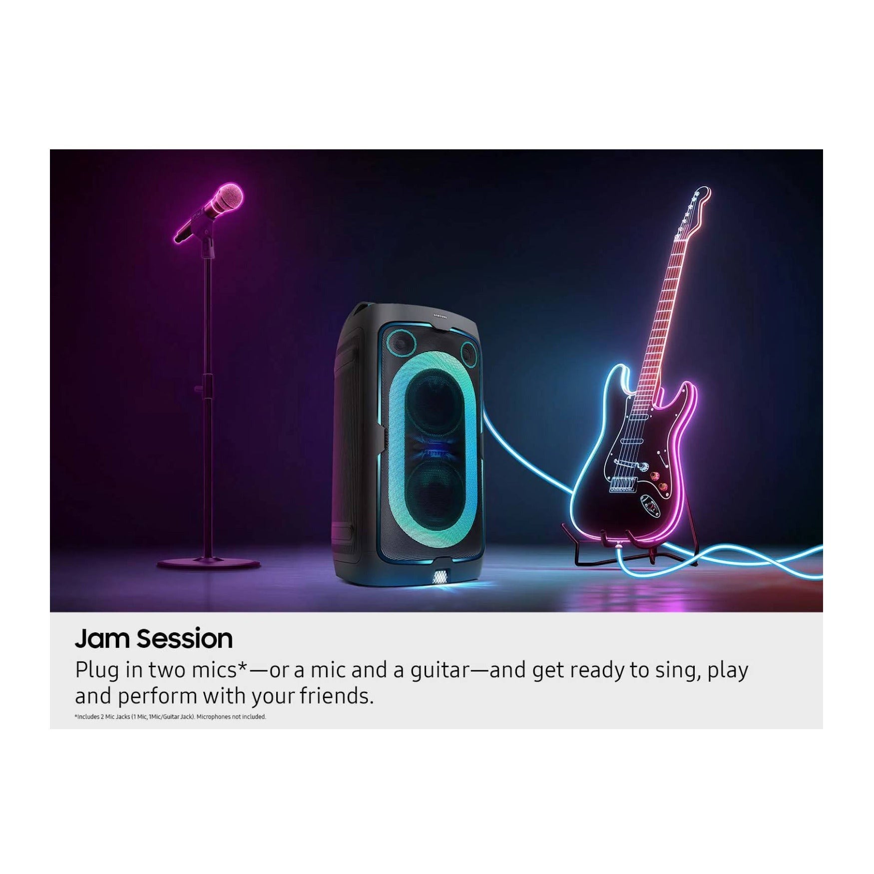 Samsung ST40F Sound Tower Portable Bluetooth Party Speaker with Built-In Battery