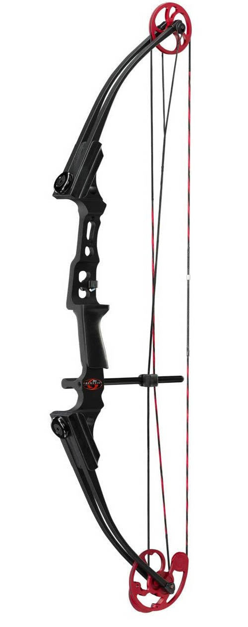 Genesis Archery Mini Bow Kit (Right Hand, Black/Red)