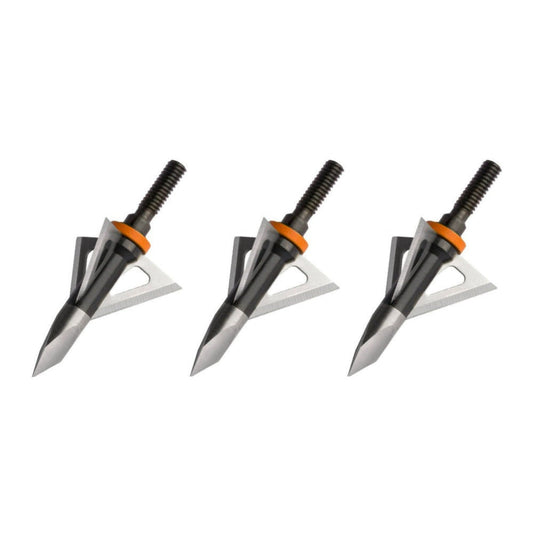 Wasp Drone 100 Grain Fixed Blade Broadhead Arrow with Steel Construction 3 Pack