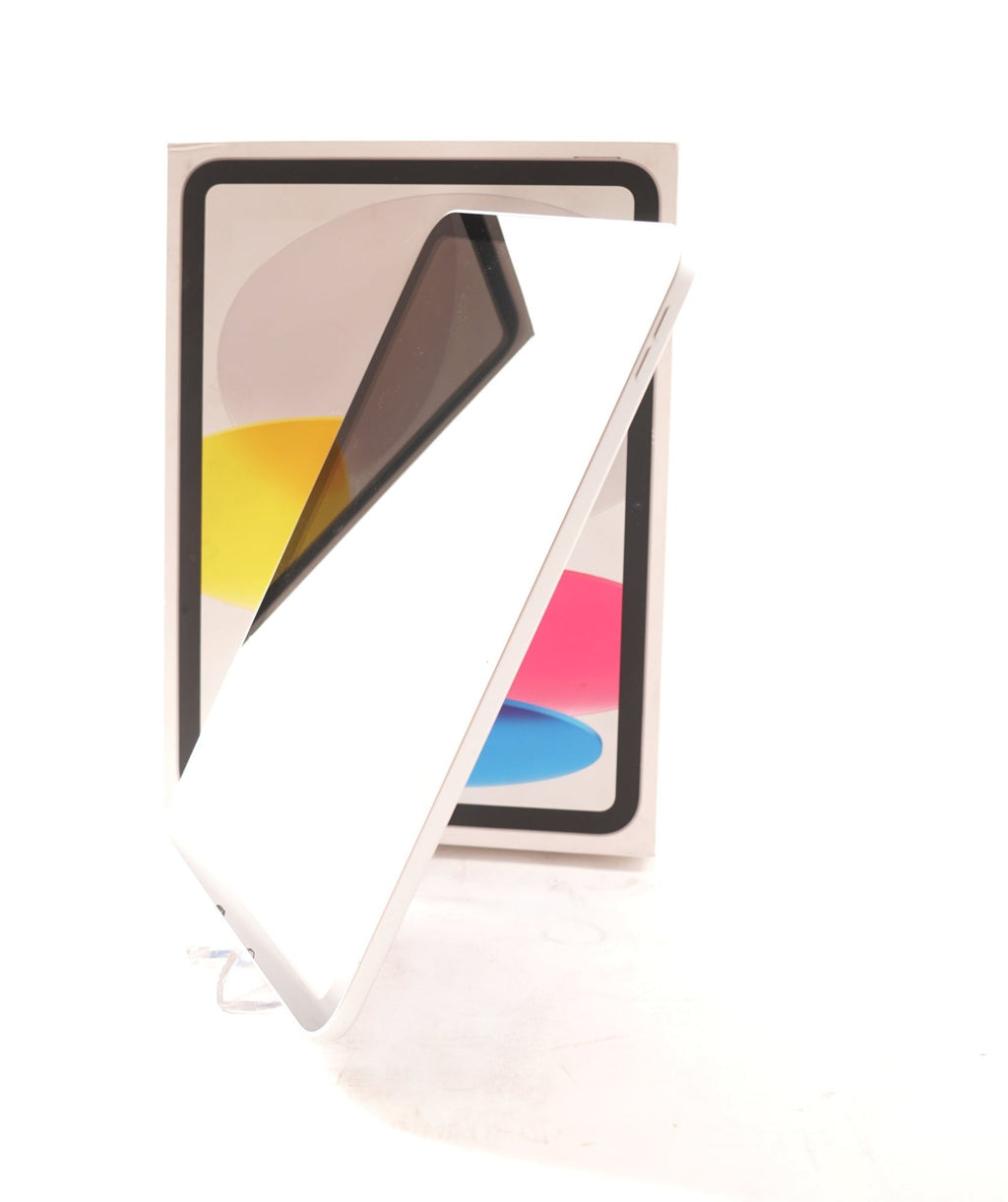 Apple 10.9-Inch 10th Gen 64GB WiFi iPad - 12MP Camera, A14 Bionic Chip (Silver) (Used)