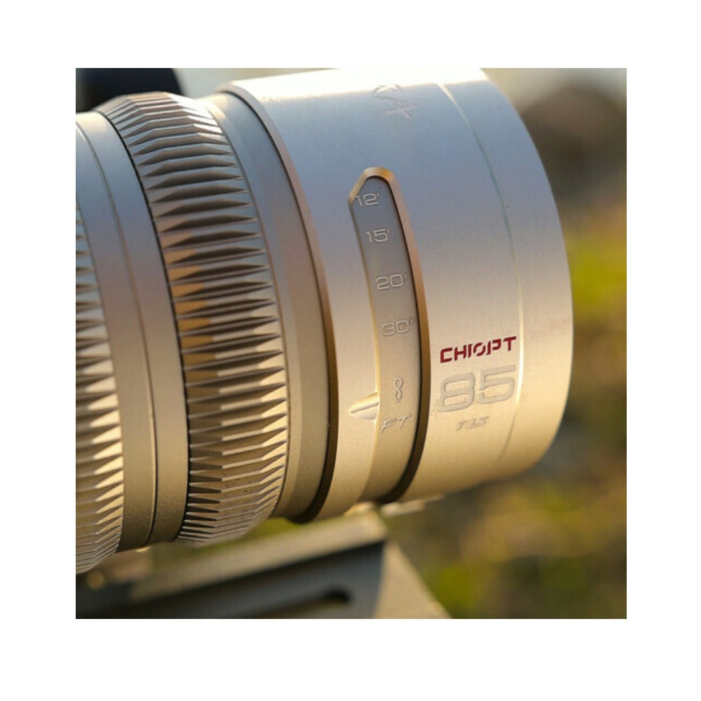 CHIOPT AURA 85mm T1.5-T22 Full-Frame Cinema Lens (Leica L)