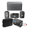 DJI Mic 2 with Action Camera, Memory Card, and Carrying Case Bundle