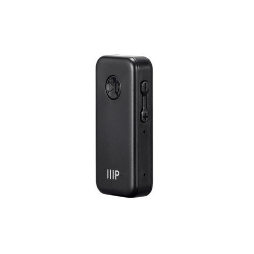 Monoprice Bluetooth 5 Receiver/Car Kit with Microphone, Audio Adapter and 3.5mm AUX Stereo Output