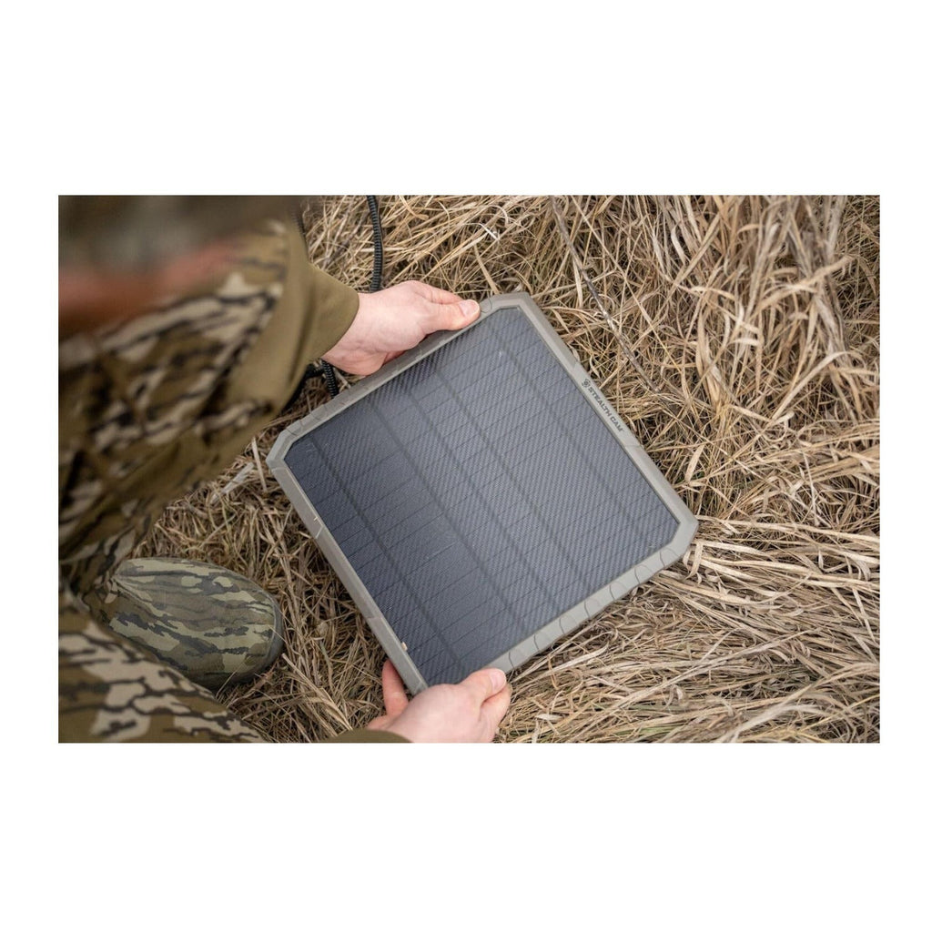 Stealth Cam FieldMAX EX 10-Inch Solar Panel (10-Pack) Bundle with Card Reader