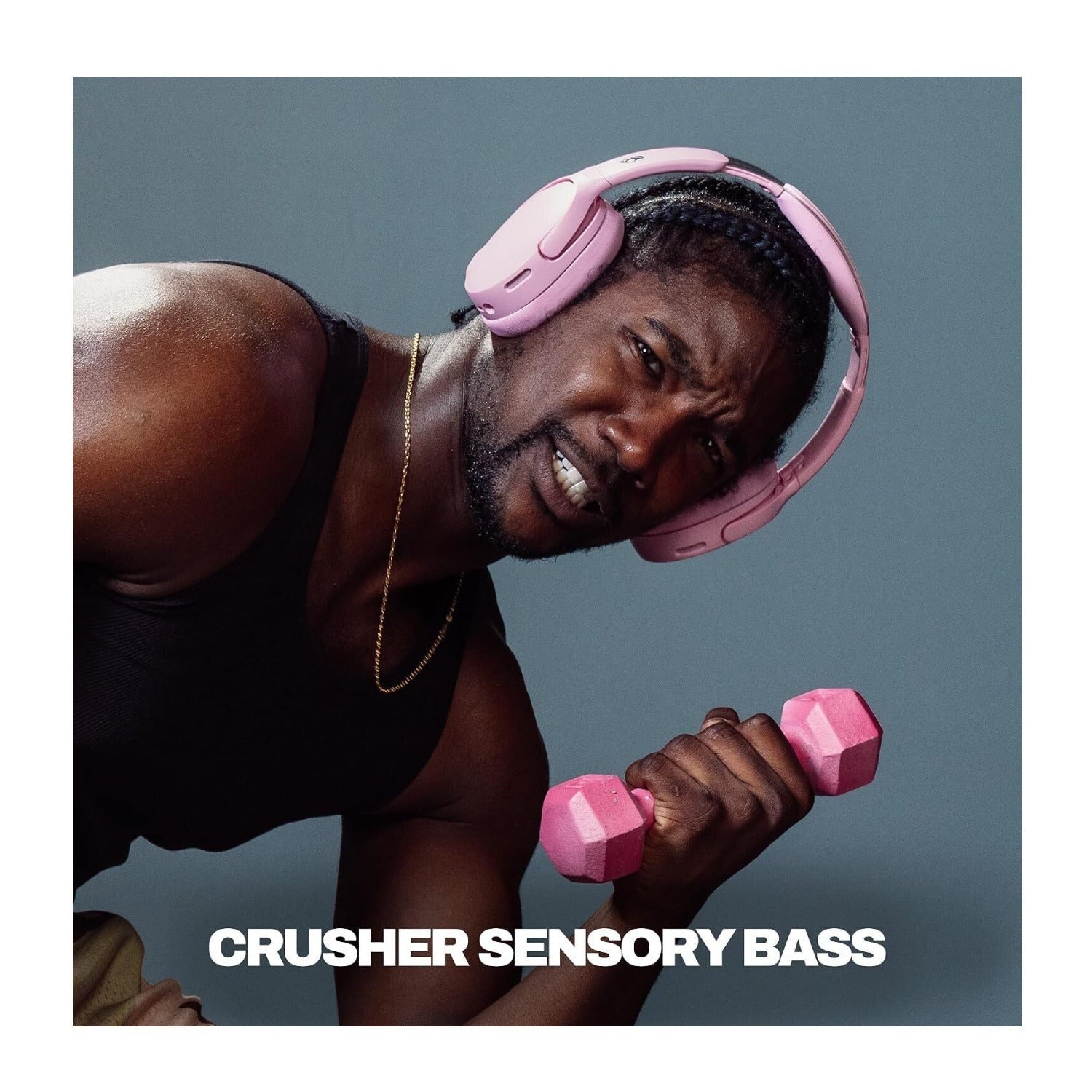 Skullcandy Crusher 1080 ANC Wireless Bluetooth Over-Ear Headphones (Candy)