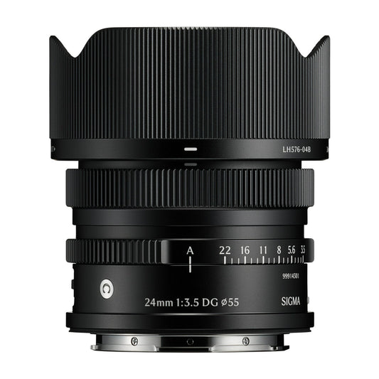 Sigma 24mm F3.5 DG Full-Frame Contemporary Lens with Manual Aperture Ring (Black, L Mount)