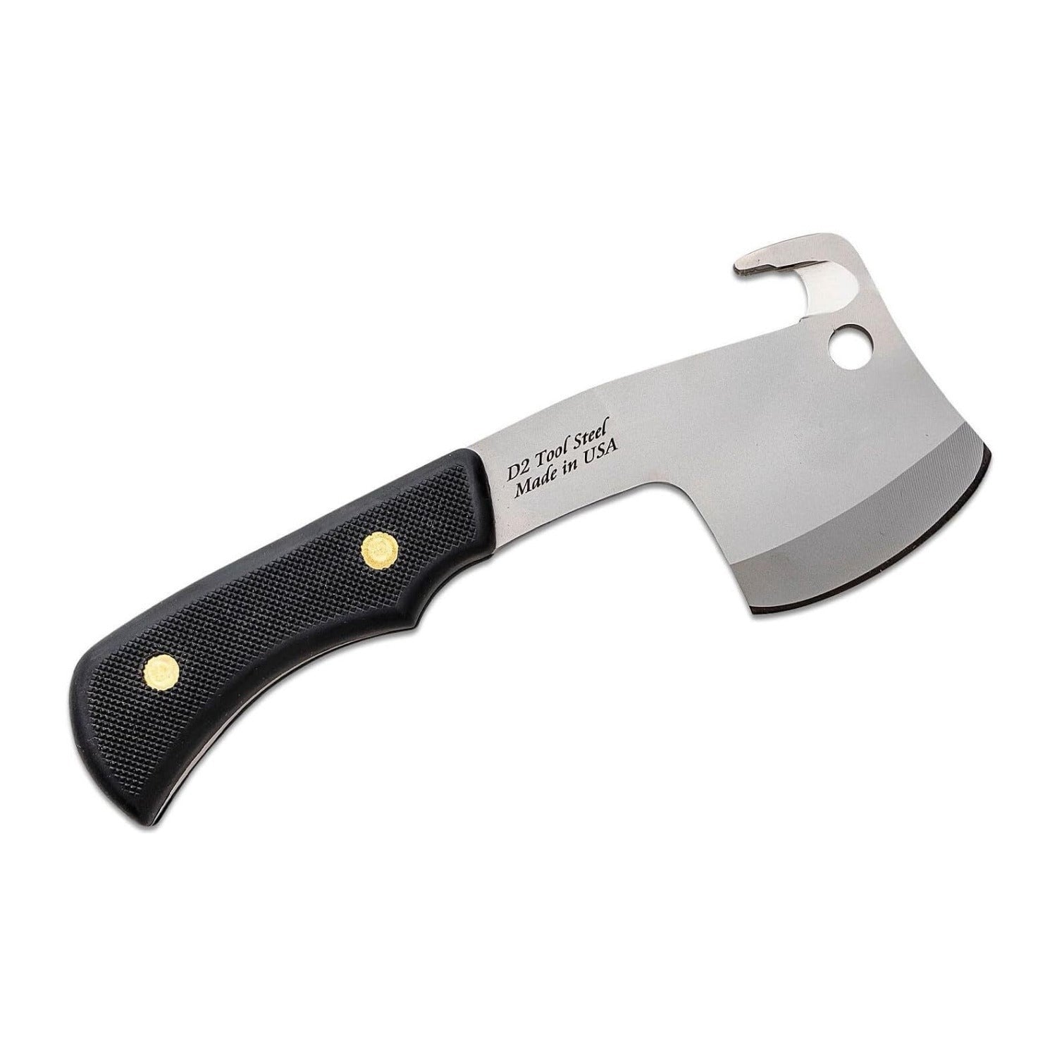 Knives of Alaska Bobcat Mini Hatchet and Alpha Wolf D2 Fixed-Blade Knife Combo