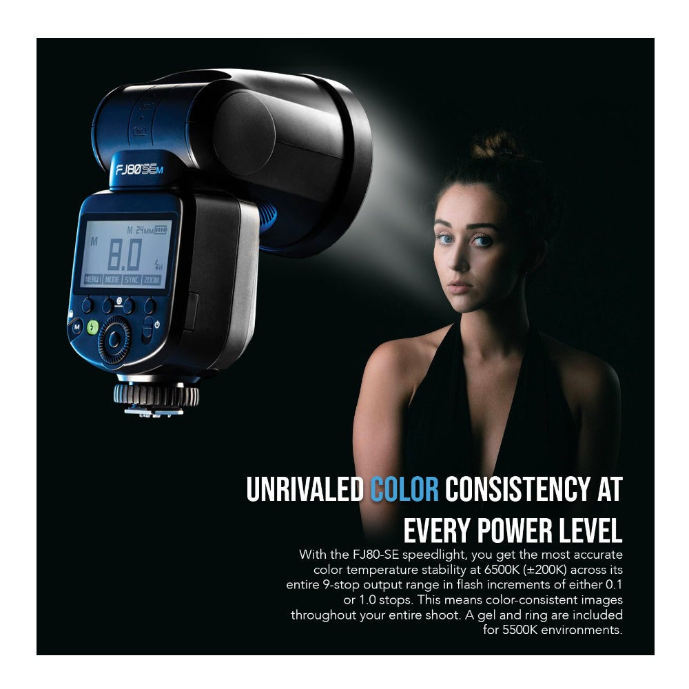Westcott FJ80-SE S 80Ws Speedlight for Sony Cameras and FJ80 Pocket Box Pack
