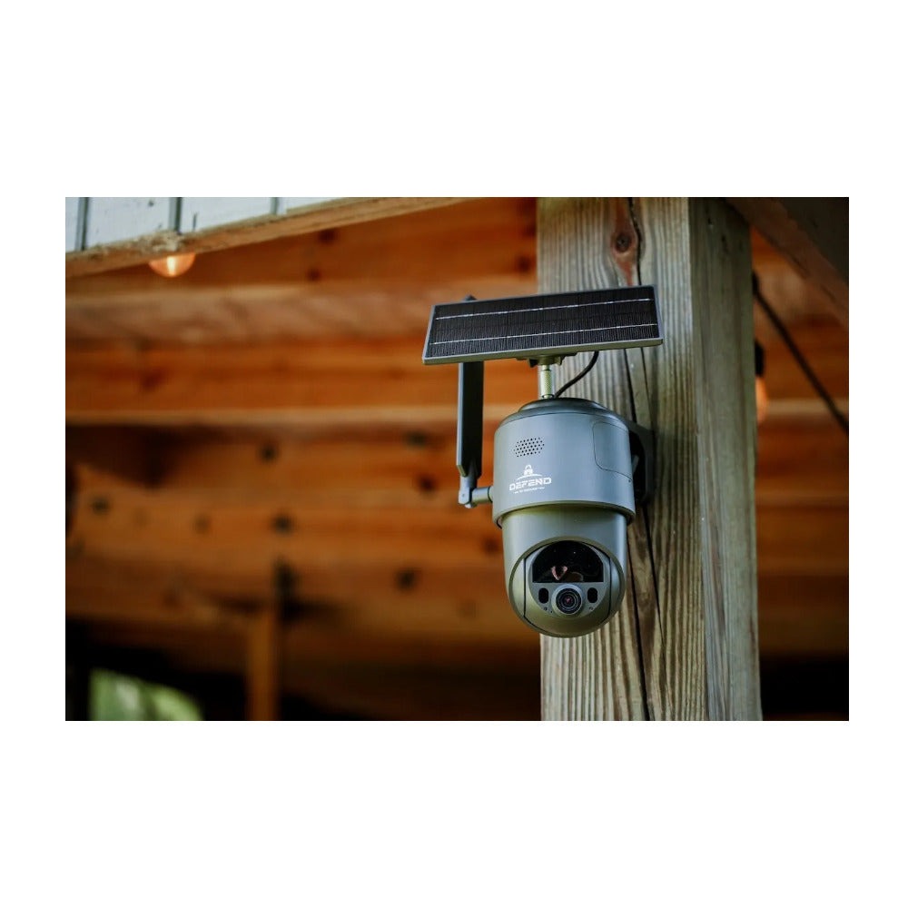 Tactacam 4K Defend 360 4G Cellular Security Camera with Full 360 Coverage