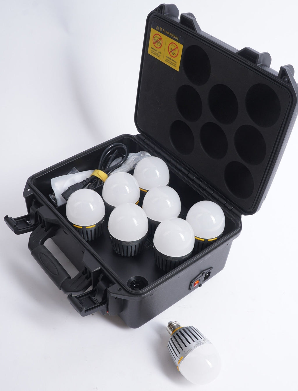 Godox C7R Knowled RGBWW Creative Bulb 8 Light Kit with Built In Battery (Used)