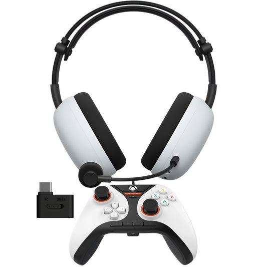 Sony INZONE H9 II Wireless NC Gaming Headset (White) w/ GamePad Pro X Controller