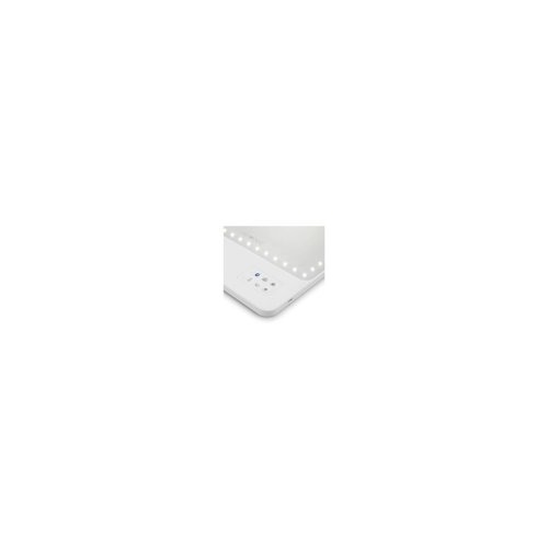 Glamcor RIKI LOVES RIKI RIKI SKINNY Portable 13 x 9.5-Inch Vanity Mirror (White)