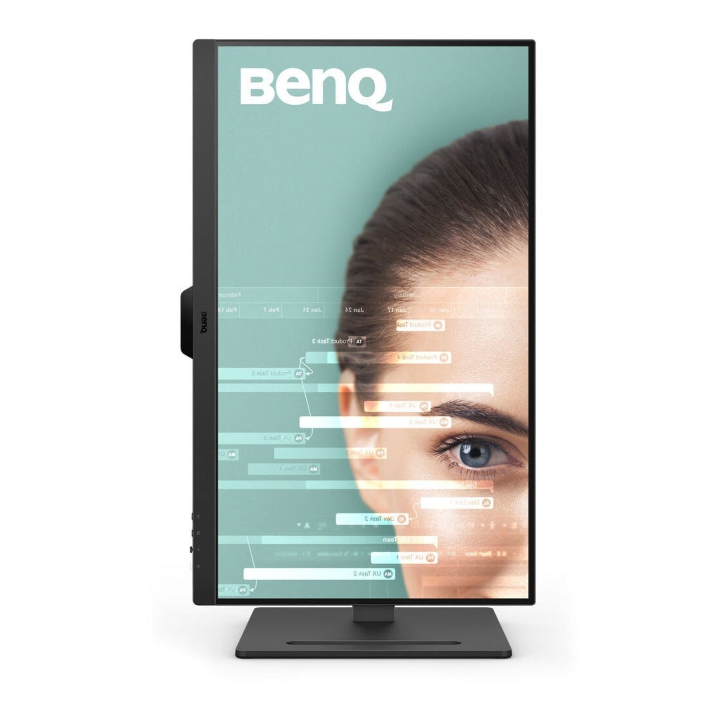 BenQ GW2790T 27-In 100Hz FHD Eye-Care Monitor (Black) with Screen Cleaner HDMI Cable and USB-C Hub