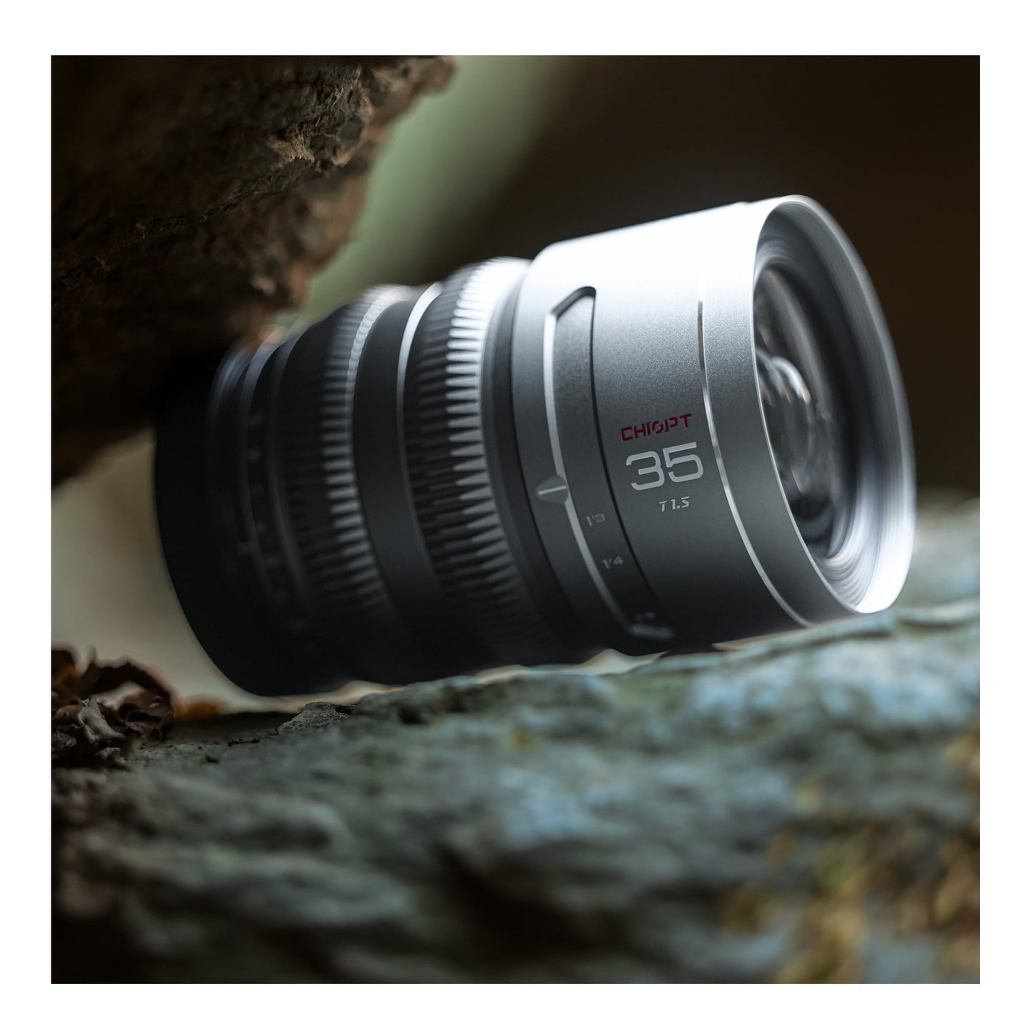 CHIOPT AURA 35mm T1.5 Cinema Lens (Canon RF) Full-Frame with Superfast Aperture and Low Distortion