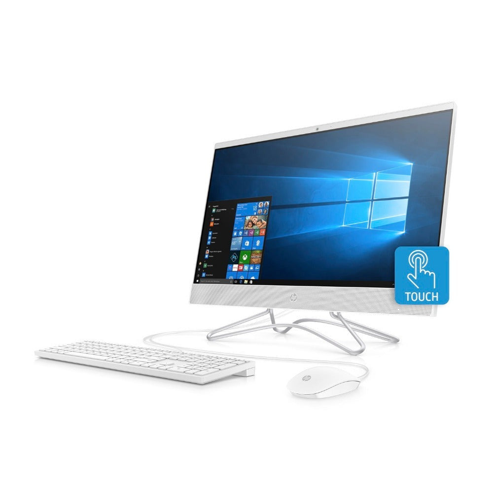HP 24-F00 23.8" FHD Touch All-in-One PC, Intel Quad-Core, 8GB RAM, 1TB HDD, Windows 10 Home (Certified Refurbished)