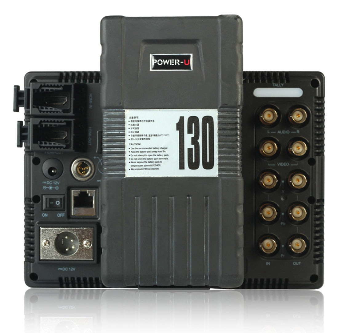 MustHD V-Mount Battery Plate for On-Camera Field Monitor