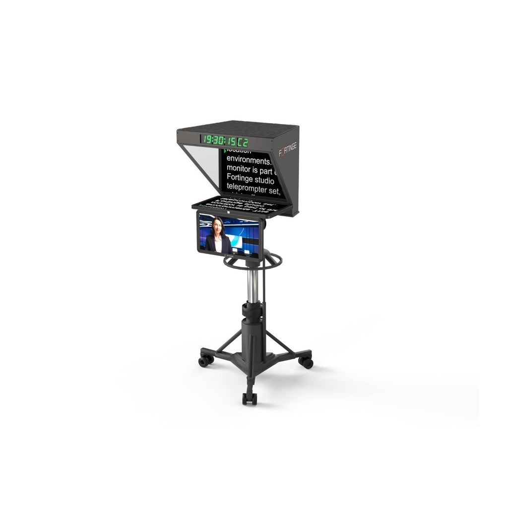 Fortinge ROBO 19-Inch High-Brightness Studio Teleprompter with SDI Input/Output