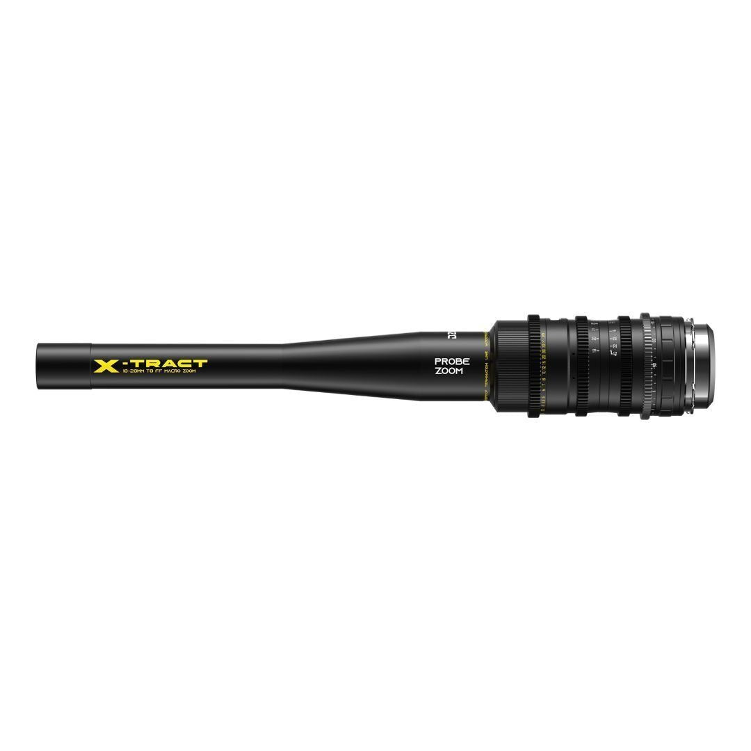 DZOFilm X-Tract 18-28mm T8 FF Wide-Angle Probe Zoom 0-Degree Lens with 2.1x Magnification (Black)