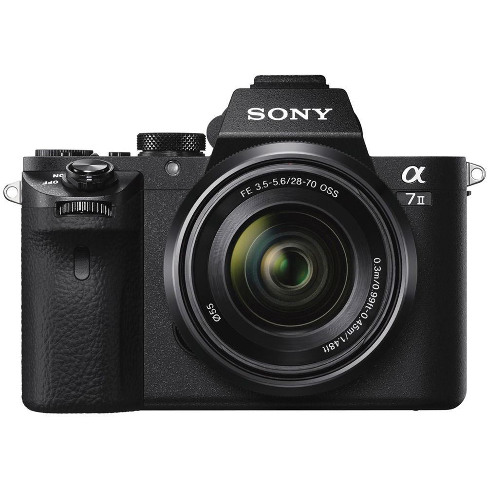 Sony Alpha a7II Mirrorless Digital Camera with 28-70mm Lens and Tripod Bundle