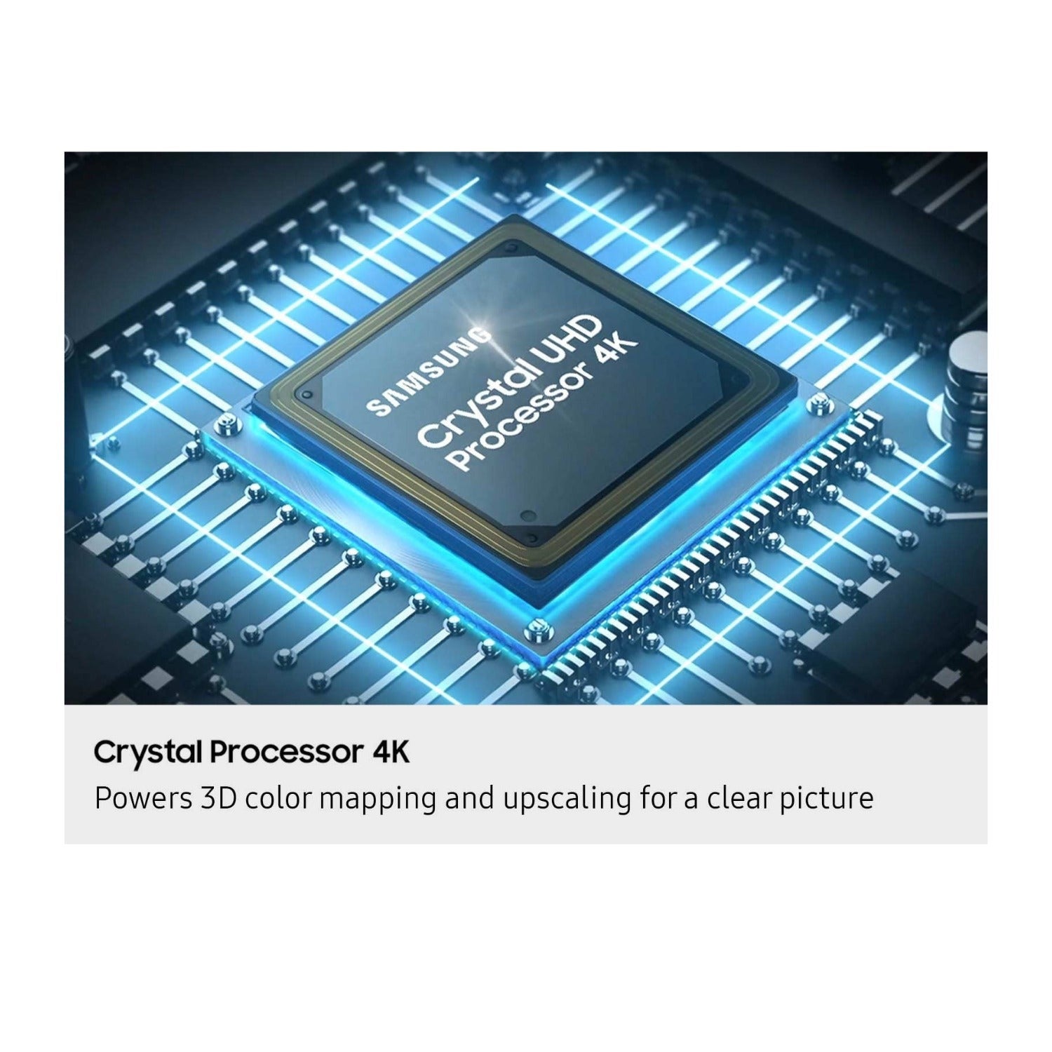 Samsung U8000F 43-inch UHD 4K Smart TV with Crystal Processor and Tizen OS