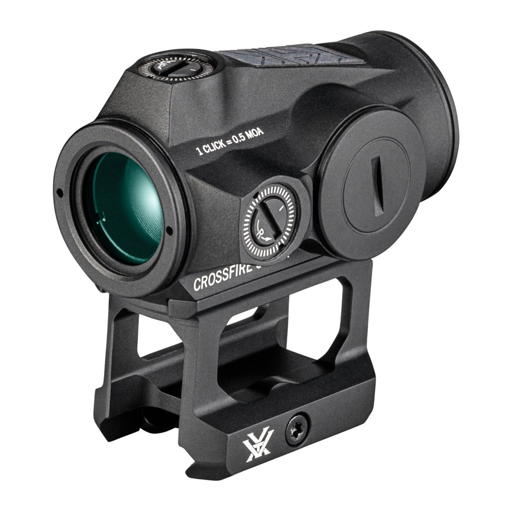 Crossfire II 1x 2 MOA Solar Green Dot Sight with Motion Activation