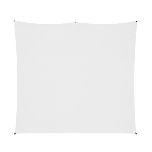 Westcott X-Drop Pro Wrinkle-Resistant Backdrop Kit High Key White (8x8) Feet