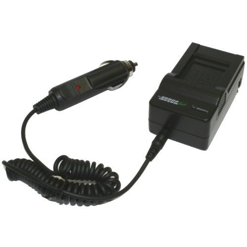 Wasabi Power Battery and Charger for Panasonic DMW-BLE9, DMW-BLG10 (2 Pack)
