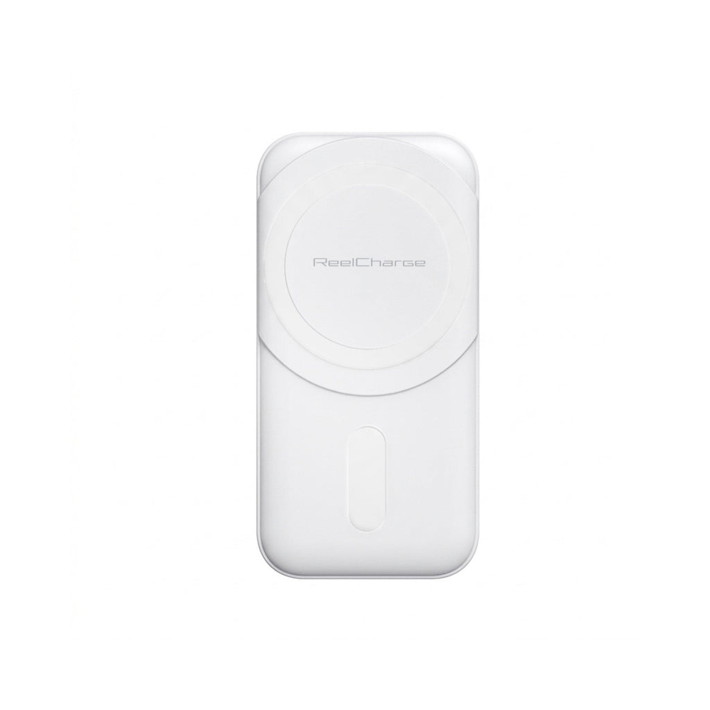 ReelCharge 5,000 mAh 65W Power Bank Fusion 5K (White)