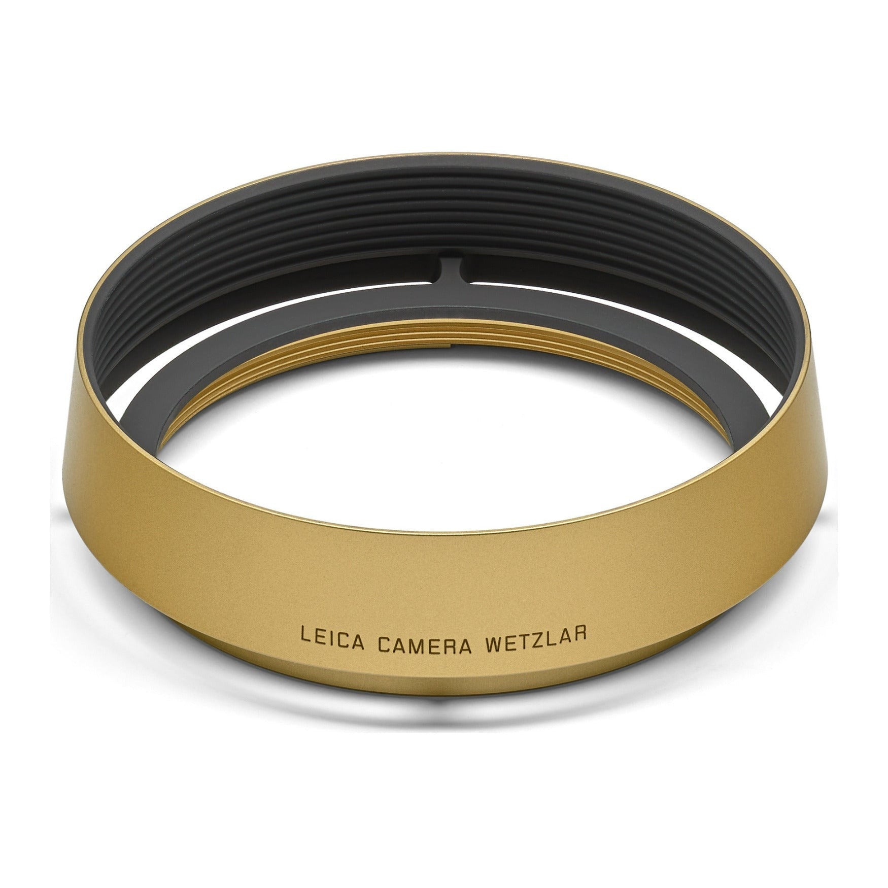 Leica Retro Look Round Brass Made Flexible Lens Hood (Blasted Finish)