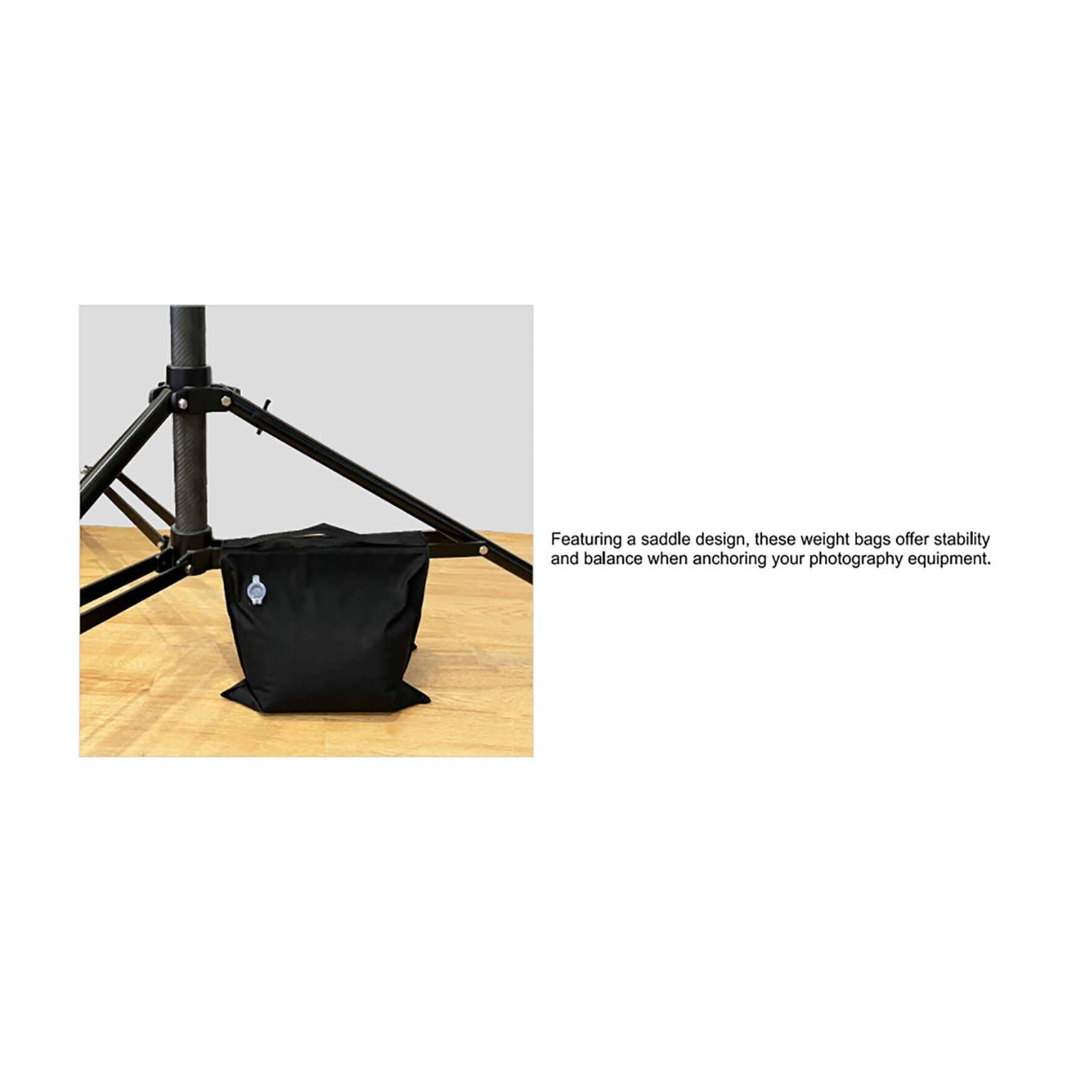E-Image Empty Saddle Water Bag (22 lb, Black)