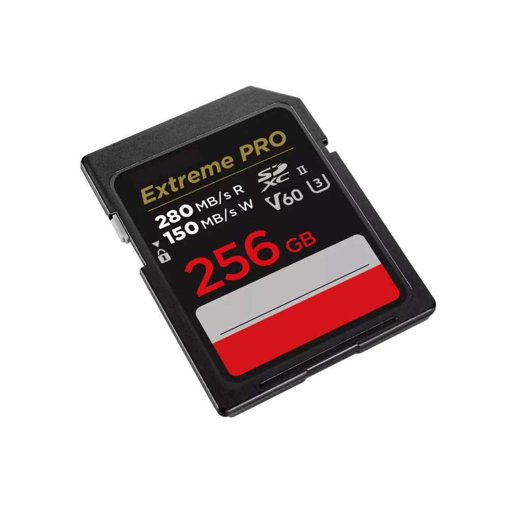 SanDisk 256GB Extreme PRO SDXC UHS-II Memory Card