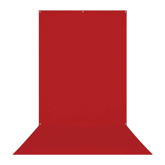 Westcott X-Drop Wrinkle-Resistant Backdrop, For Video Conferencing (Scarlet Red, 5 x 12 Feet)